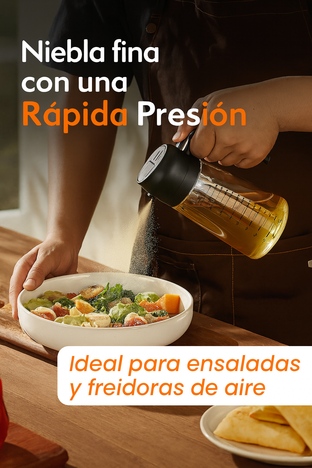 Pulverizador Aceite Spray (Dos en Uno)
