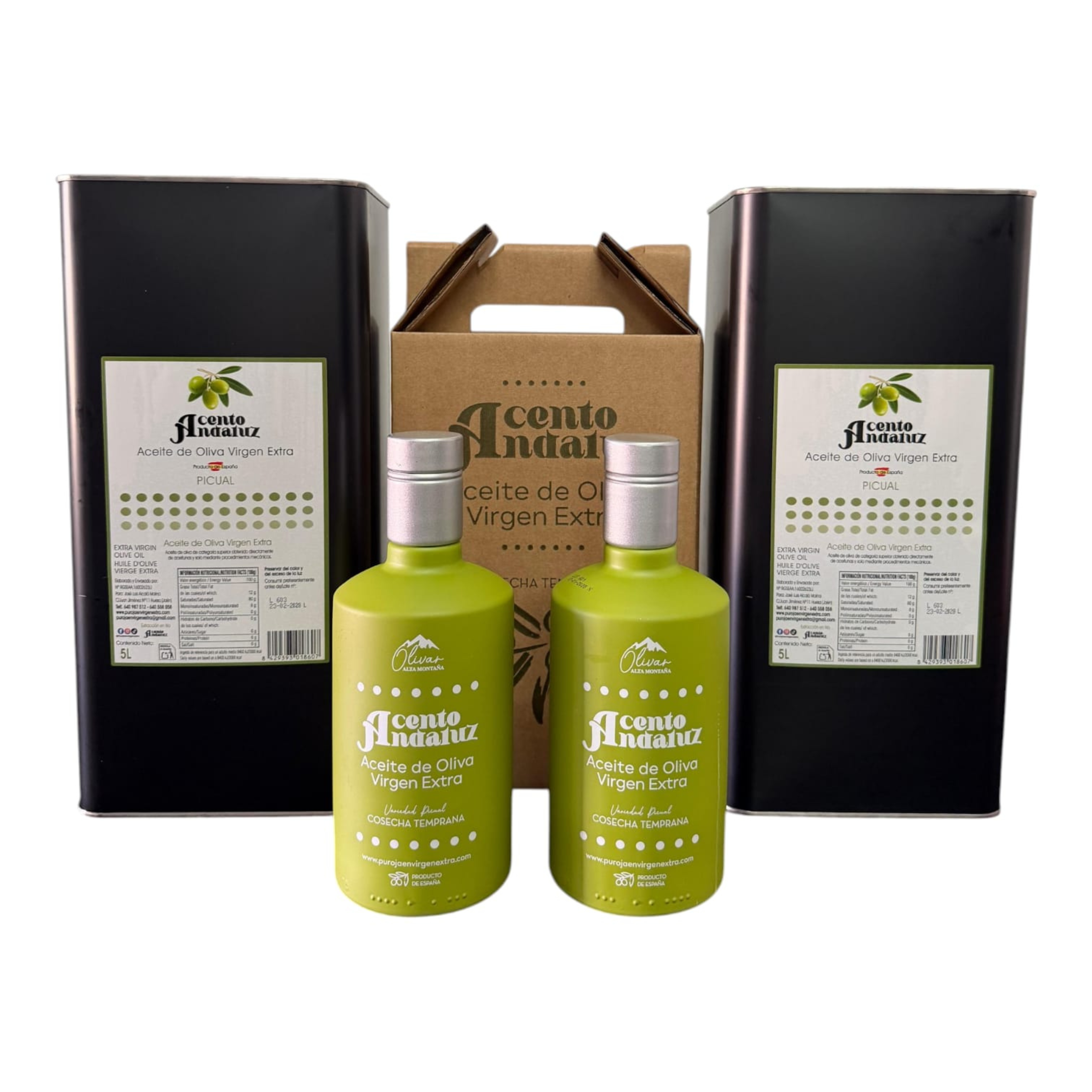 !NUEVA COSECHA ! PACK ESENCIA ANDALUZA - BOTELLAS COSECHA TEMPRANA 25/26