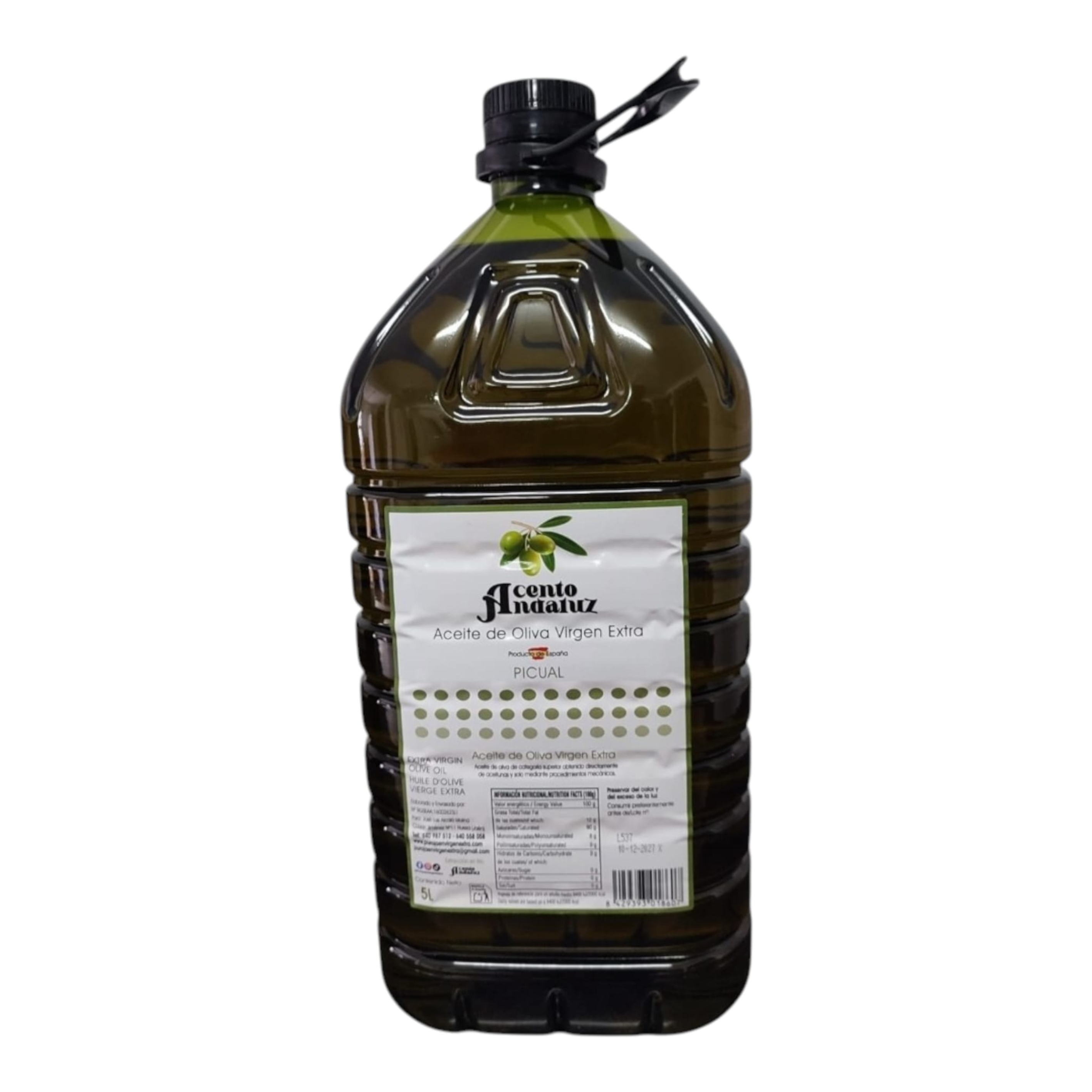 ! NUEVA COSECHA ! 1X5L FILTRADO Picual Virgen Extra 25/26
