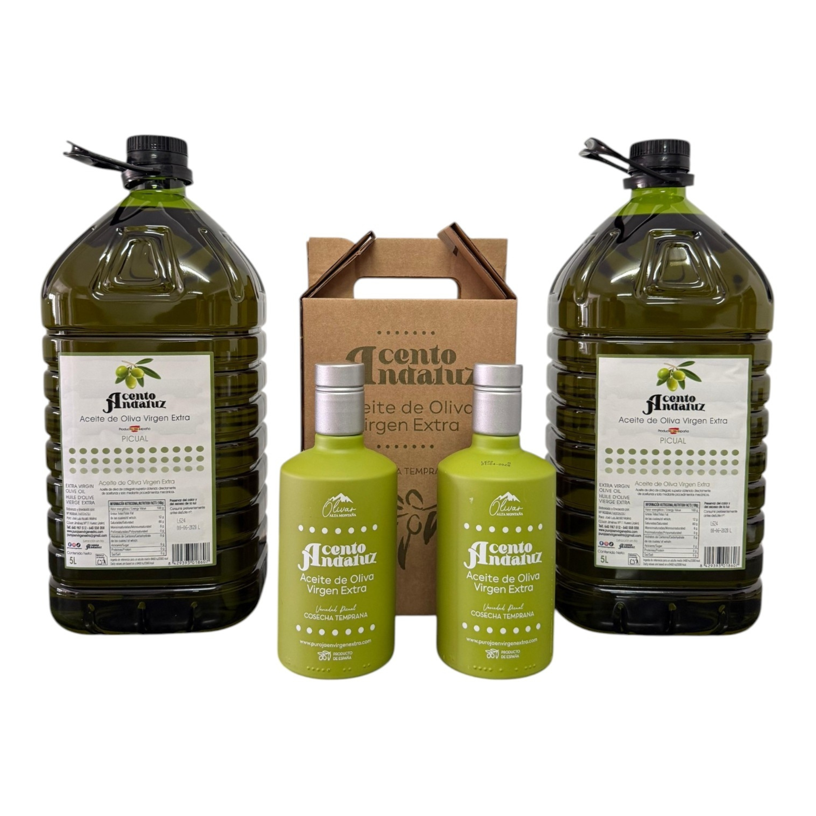 !NUEVA COSECHA ! PACK ESENCIA ANDALUZA - BOTELLAS COSECHA TEMPRANA 25/26