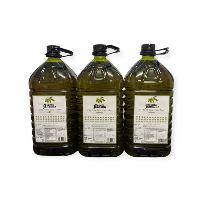 ! NUEVA COSECHA ! 3X5L SIN FILTRAR Picual Virgen Extra 25/26